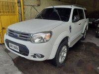 Sell White 2014 Ford Everest Automatic Diesel at 88000 km 