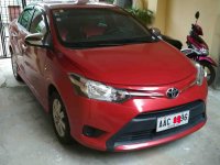 Selling Red Toyota Vios 2014 Sedan at 38000 km 