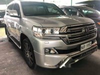 Silver Toyota Land Cruiser 2018 Automatic Diesel for sale