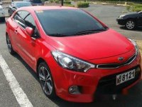 Red Kia Forte 2016 Automatic for sale 