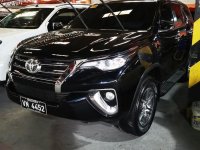 Black Toyota Fortuner 2017 for sale in Manila 