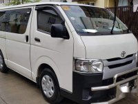 White Toyota Hiace 2018 Manual Diesel for sale 