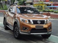 Orange Nissan Navara 2017 for sale in Quezon City