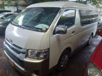 Sell White 2017 Toyota Hiace Manual Diesel at 74000 km 