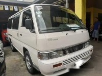 White Nissan Urvan 2015 for sale in Rizal
