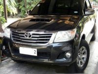 Black Toyota Hilux 2014 Manual for sale  