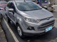Silver Ford Ecosport 2014 at 52000 km for sale 