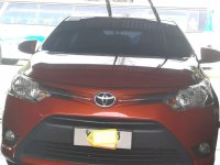 Selling Orange Toyota Vios 2016 Sedan Automatic Gasoline