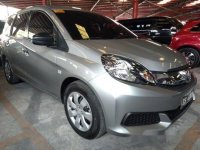 Selling Silver Honda Mobilio 2016 Manual Gasoline at 16000 km