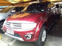 Sell Red 2015 Mitsubishi Montero Sport at 26979 km 