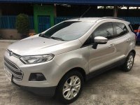 Selling Silver Ford Ecosport 2015 at 37000 km 