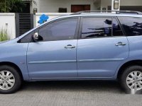 Blue Toyota Innova 2012 at 110000 km for sale 