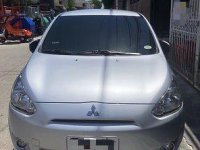 Silver Mitsubishi Mirage 2015 at 17400 km for sale