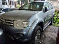 Grey Mitsubishi Montero Sport 2014 Automatic Diesel for sale 