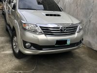 Sell Silver 2013 Toyota Fortuner at 92000 km 