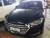 Black Hyundai Elantra 2016 Sedan Automatic Gasoline for sale