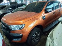 Selling Orange Ford Ranger 2018 at 8000 km 