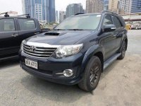 Selling Black Toyota Fortuner 2015 in Pasig 