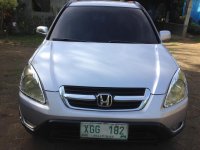 Sell Silver 2002 Honda Cr-V Automatic Gasoline at 112000 km 