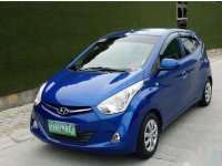 Blue Hyundai Eon 2012 for sale in Manila 