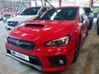Red Subaru Wrx 2018 Automatic Gasoline for sale 