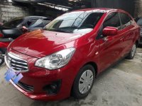Red Mitsubishi Mirage G4 2016 at 28000 km for sale