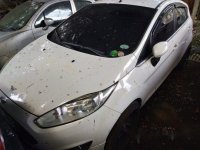 White Ford Fiesta 2014 Automatic Gasoline for sale