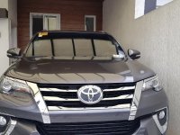 Selling Grey Toyota Fortuner 2017 Automatic Diesel