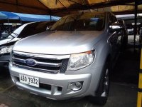 Silver Ford Ranger 2015 Automatic Diesel for sale 