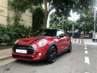 Red Mini Cooper 2017 Automatic Gasoline for sale 