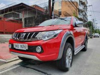 Red Mitsubishi Strada 2018 at 11000 km for sale