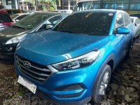 Selling Blue Hyundai Tucson 2018 Automatic Gasoline