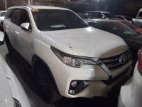 Selling White Toyota Fortuner 2018 Automatic Diesel 