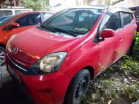 Selling Red Toyota Wigo 2016 Manual Gasoline at 7000 km 