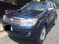 Sell Blue 2007 Toyota Fortuner in Rizal 