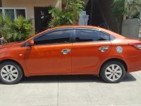 Selling Orange Toyota Vios 2015 at 42000 km 