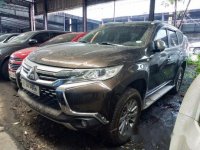 Brown Mitsubishi Montero Sport 2017 Manual Diesel for sale 