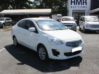 Selling White Mitsubishi Mirage G4 2017 Manual Gasoline