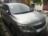 Silver / Grey Toyota Corolla altis 2010 Manual Gasoline for sale in General Salipada K. Pendatun