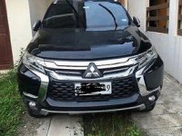 Black Mitsubishi Montero Sport 2017 at 58000 km for sale