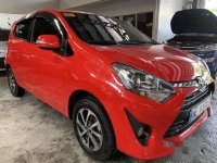 Selling Red Toyota Wigo 2019 Automatic Gasoline at 3000 km 