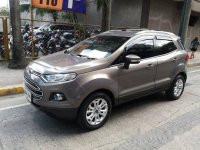 Grey Ford Ecosport 2015 Automatic Gasoline for sale