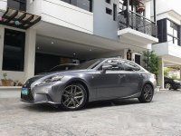 Grey Lexus Is 350 2014 at 17000 km for sale