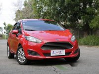 Selling Red Ford Fiesta 2014 at 69000 km 