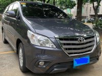 Grey Toyota Innova 2014 at 59000 km for sale