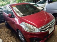 Red Suzuki Ertiga 2017 at 20000 km for sale 