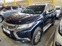 Blue Mitsubishi Montero Sport 2018 Manual Diesel for sale