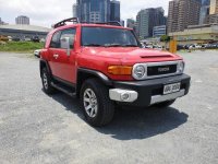 Red Toyota Fj Cruiser 2015 Automatic Gasoline for sale 