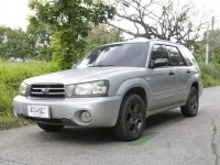 Silver Subaru Forester 2007 at 200000 km for sale 