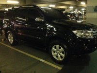 Sell Black 2009 Toyota Fortuner in Quezon City 